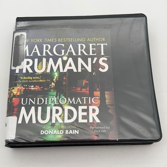 Brilliance Audio Other - Undiplomatic Murder Margaret Truman Audiobook 10CD Unabridged Capital Crimes‎